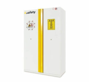 Szafa ognioodporna 90 min, 2 moduły: łatwopalne/kwasy i zasady COMBISTORAGE rozmiar XL
