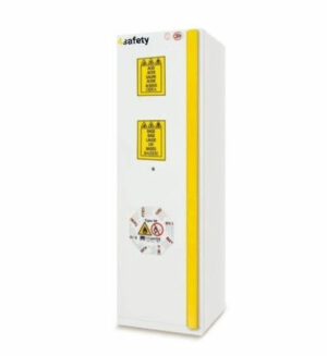 Szafa ognioodporna 90 min, 3 moduły: łatwopalne/kwasy/zasady COMBISTORAGE rozmiar M z bazą paletową