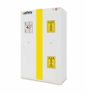 Szafa ognioodporna 90 min, 4 moduły: łatwopalne/kwasy/zasady/toksyny COMBISTORAGE rozmiar XL z bazą paletową