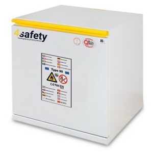 Szafa ognioodporna 90 min COMBISTORAGE 595 x 520 x 620/720 mm, podstołowa z szufladą