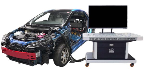 MRZ-X03322 Toyota Mirai Pojazd z ogniwami paliwowymi i platforma do wykrywania