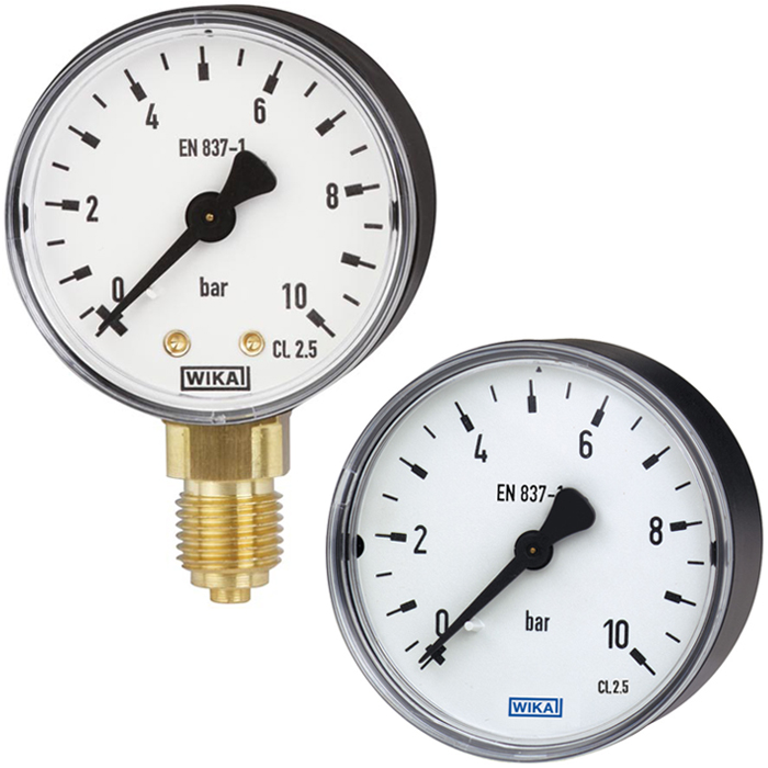 Manometr 111.12.040 0... 4 bar G1/8B,mocowanie tylne centryczne , klasa 2,5 Manometr 111.12.040 0... 4 bar G1/8B,mocowanie tylne centryczne , klasa 2,5