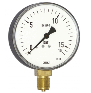 Manometr 111.20.100 0…6 bar M20x1,5 klasa1,6