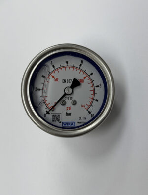 Manometr 233.50.063 0…25 bar 2. skala psi G1/4
