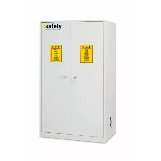 Szafa zabezpieczająca CS BASIC PLUS na chemikalia i substancje żrące rozmiar XL 1140 x 600 x 1950 mm Szafa zabezpieczająca CS BASIC PLUS na chemikalia i substancje żrące rozmiar XL 1140 x 600 x 1950 mm