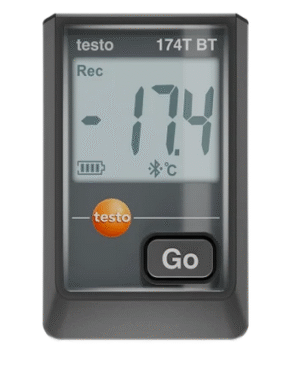 Mini rejestrator temperatury z Bluetooth testo 174 T BT – czarny Nr katalogowy 0572 1742 02