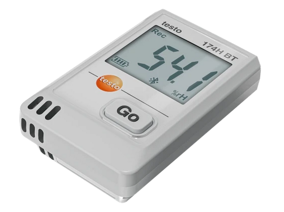 Rejestrator temperatury i wilgotności testo 174 H BT - biały Nr katalogowy 0572 1743 01 Rejestrator temperatury i wilgotności testo 174 H BT - biały Nr katalogowy 0572 1743 01