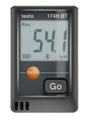 Rejestrator temperatury i wilgotności testo 174 H BT – czarny Nr katalogowy 0572 1743 02