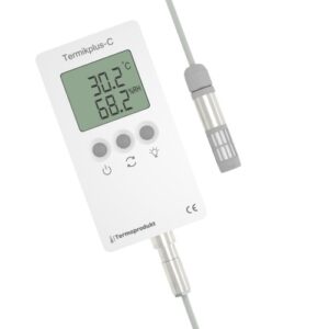 TERMIKPLUS C | Termohigrometr z sondą na przewodzie, z magnesem, IP65