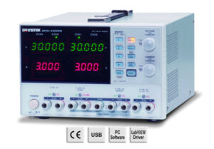 Programowalny zasilacz DC GPD-3303D 3-kanałowy o mocy 195 W