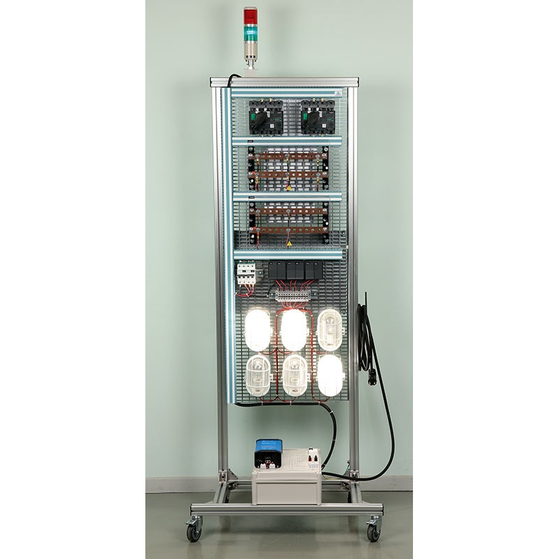 Rozdzielnia elektryczna - praktyczne sprawdzenie wiedzy ucznia z zakresu instalacji elektrycznych HABILIT24-CA-COF Rozdzielnia elektryczna - praktyczne sprawdzenie wiedzy ucznia z zakresu instalacji elektrycznych HABILIT24-CA-COF