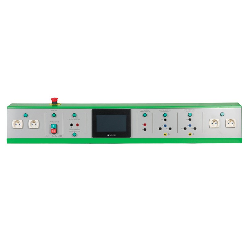 BYO-20D – stół elektrotechniczny 2 kVA sterowany ekranem dotykowym BYO-20D – stół elektrotechniczny 2 kVA sterowany ekranem dotykowym