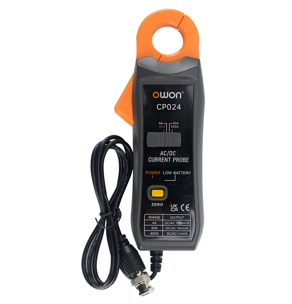 Sonda prądowa do oscyloskopu BNC 400A AC/DC CP024 Sonda prądowa do oscyloskopu BNC 400A AC/DC CP024