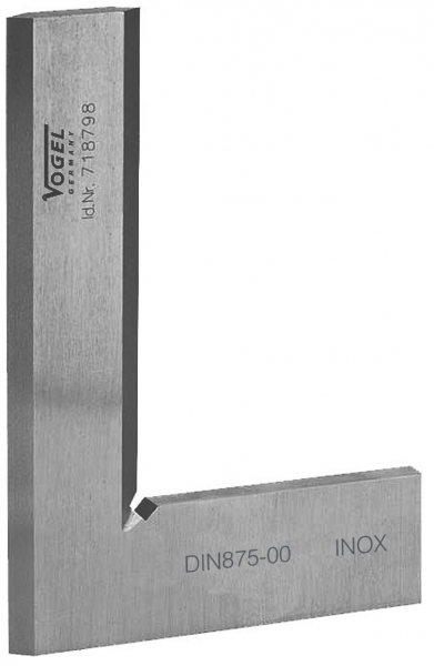 Kątowniki krawędziowe klasa 00 INOX, VOGEL Kątowniki krawędziowe klasa 00 INOX, VOGEL