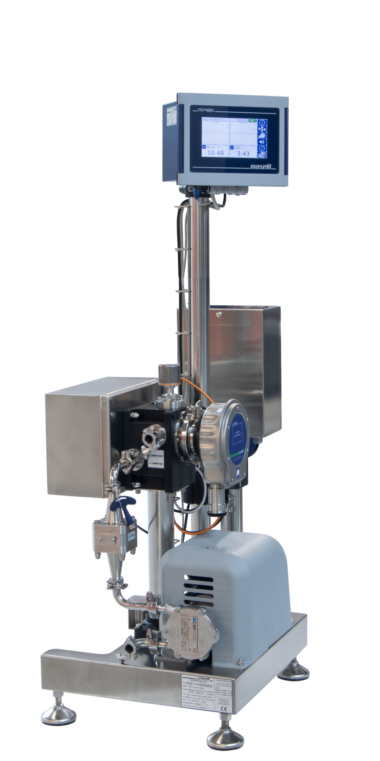 IB08 analizator napojów Brix, Diet i CO₂ IB08 analizator napojów Brix, Diet i CO₂