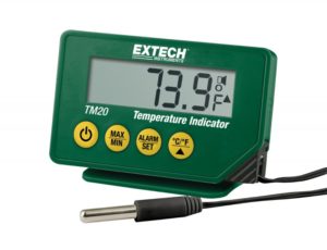 Kompaktowy wskaźnik temperatury - Extech TM20