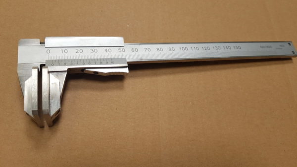 Suwmiarka analogowa 150 mm / 0,05 mm z rozszerzonymi szczękami typu MAUp - obrazek 2