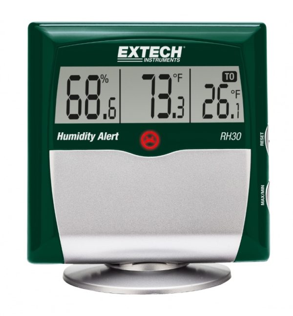 Termohigrometr z alarmem wilgotności - Extech RH30