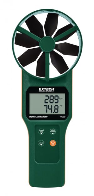 Termoanemometr CFM/CMM – Extech AN300