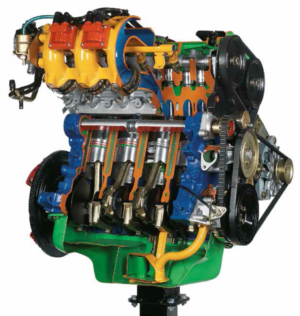 VB 4801 16 ZAWÓR 4 CYLINDROWY SILNIKA FIAT Z WIELOPUNKTOWYM ELEKTRONICZNYM WTRYSKIEM (na stojaku na kółkach) ? manualny
