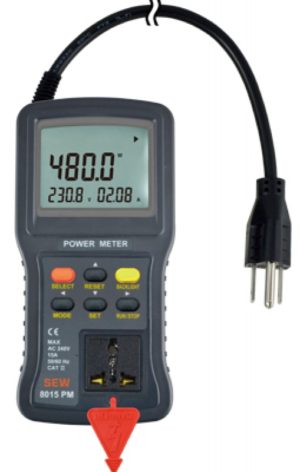 Miernik mocy 8015 PM (15A, 3750W/VA)
