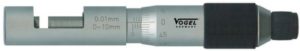 23 2902 Mikrometr do pomiaru kabli 0-10 mm / 0,01 mm, VOGEL