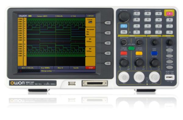 Oscyloskop cyfrowy MSO7102TD (2x100MHz+16LOG do 64M) 1GSa/s - obrazek 3