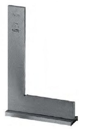 31 0105 Kątownik precyzyjny ze stopką 250x165 mm klasa 0, INOX DIN 875/0, VOGEL