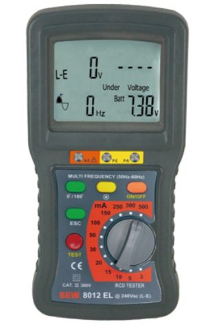 Tester wyłączników RCD 8012 EL
