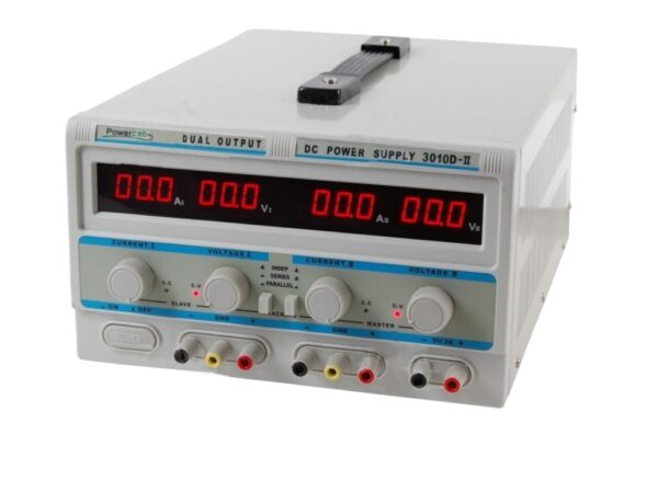 Zasilacz stabilizowany DC 3010D-II 2x30V/10A 5V/3A DC