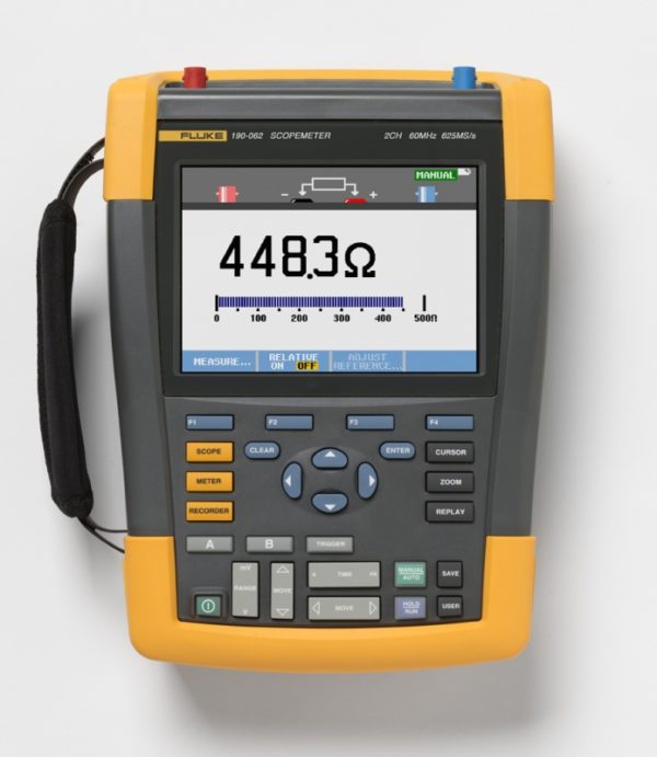 Skopometr cyfrowy Fluke 190-062 (2 kanały, 60 MHz, 625 MS/s)