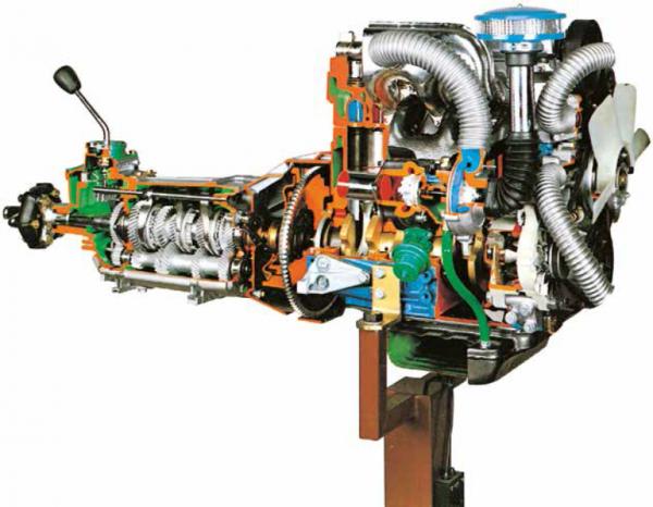 VB 6020 FIAT SILNIK TURBO DIESEL DO SAMOCHODÓW I CIĘŻARÓWEK (na stojaku na kółkach) ? elektryczny