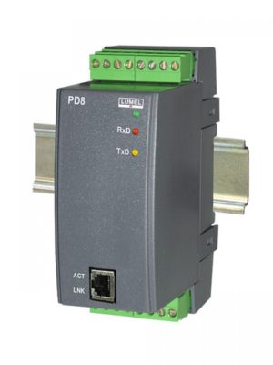 PD8 - Konwerter interfejsu - RS485/ETHERNET