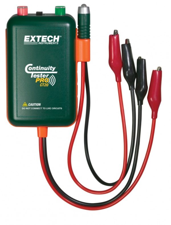 Zdalny i lokalny tester ciągłości - Extech CT20