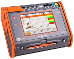 Analizator jakości zasilania PQM-707 z cegami 4 szt. F-3  ze świadectwem wzorcowania
