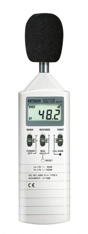 Miernik poziomu dźwięku - Extech 407736