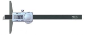 22 0152 Głębokościomierz cyfrowy IP54 typ C, 0-200 mm / 0,01 mm, VOGEL