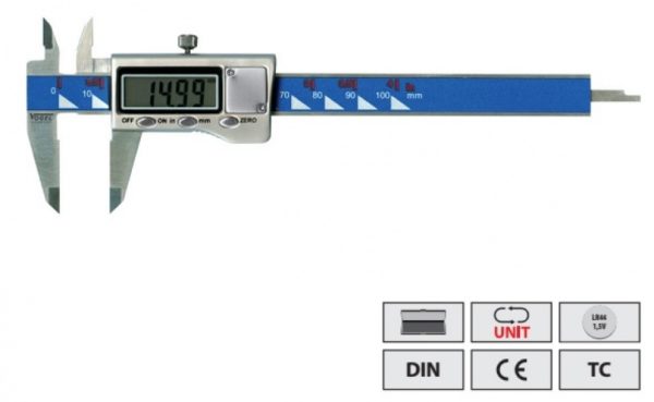 20 2140 Suwmiarka cyfrowa 0-100 mm / 0,01 mm, VOGEL