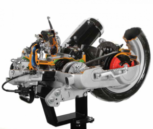 VB 7810 CVT SILNIK 4 SUWOWY JEDNOCYLINDROWY Z GAŹNIKIEM (na stojaku na kółkach) manualny