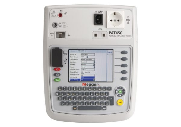 Przenośne testery  sprzętu elektrycznego - Megger PAT410, PAT450 - obrazek 2