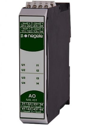 Moduł 4 wyjść analogowych: NRL-431