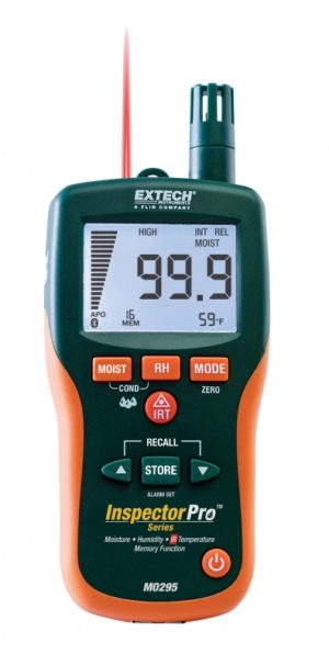 Bezstykowy psychrometr z pirometrem - Extech MO295