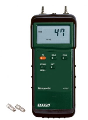 Manometr różnicowy - Extech 407910
