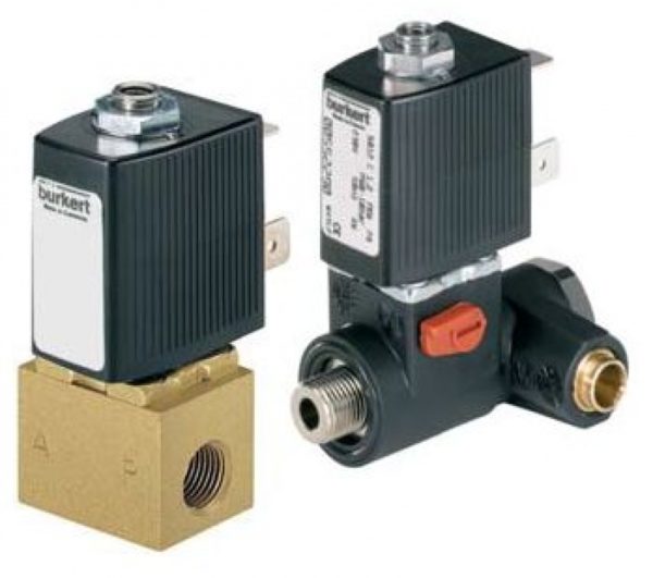 Miniaturowy zawór elektromagnetyczny bezp. działania typ 6012 dla mediów neutralnych - obrazek 2