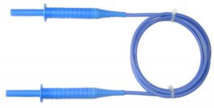 Przewód 10 m niebieski 5 kV