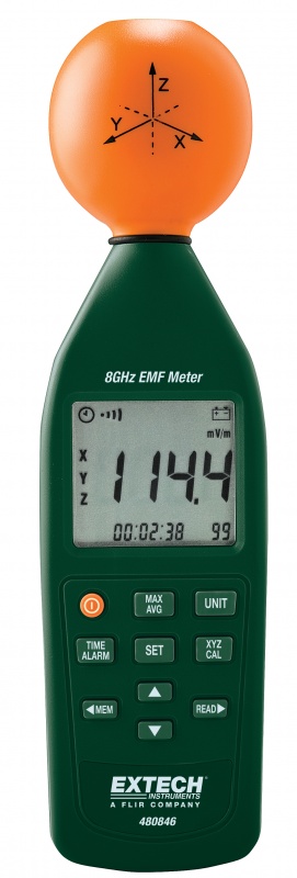 Miernik pola elektromagnetycznego RF 8GHz - Extech 480846