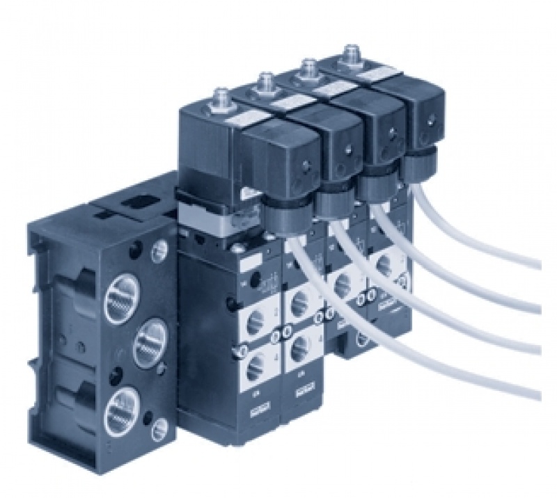 Zawór elektromagnetyczny serwowspomagany typ 6518 i 6519 do pneumatyki Zawór elektromagnetyczny serwowspomagany typ 6518 i 6519 do pneumatyki
