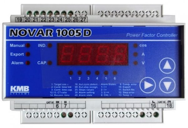 NOVAR 1005D regulator mocy biernej 6-wyjściowy