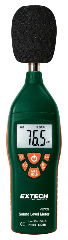 Miernik poziomu dźwięku - Extech 407732