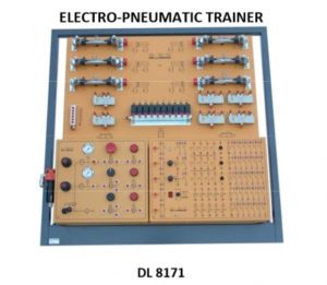 Zestaw ćwiczeniowy Elektro-Pneumatyka DL8161